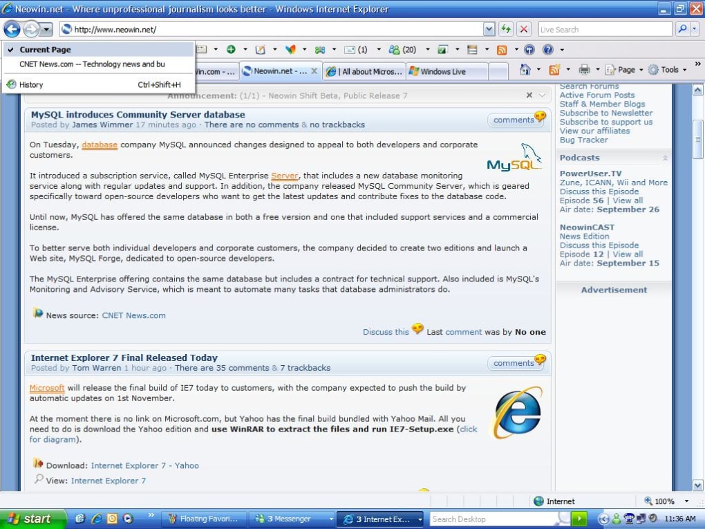 Internet Explorer 32 Bit Windows 7